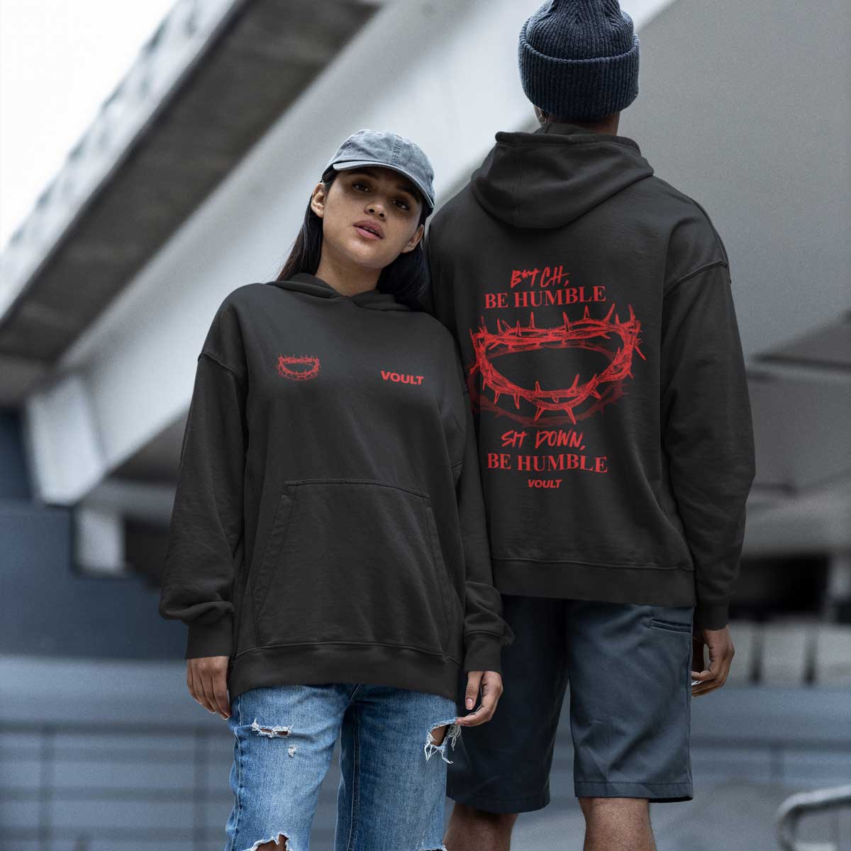 Sudadera Humble | Negro