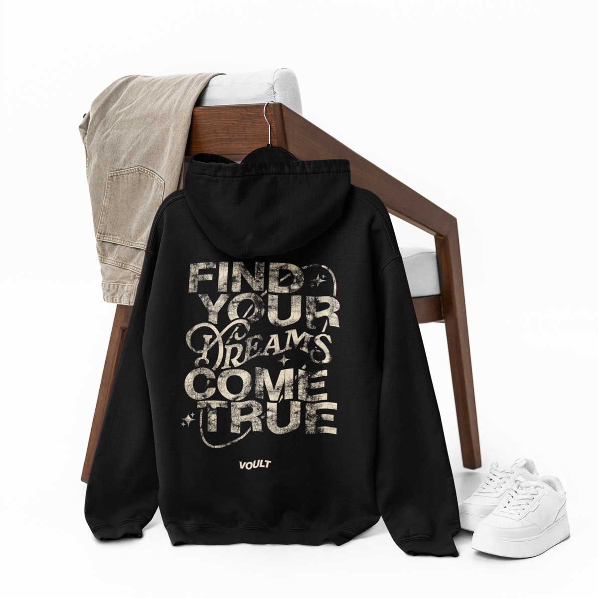 Sudadera I Wonder | Negro