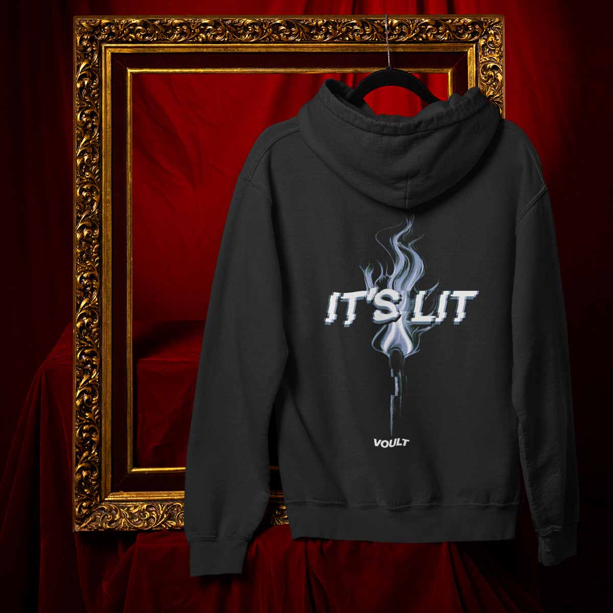 Sudadera It's Lit | Negro