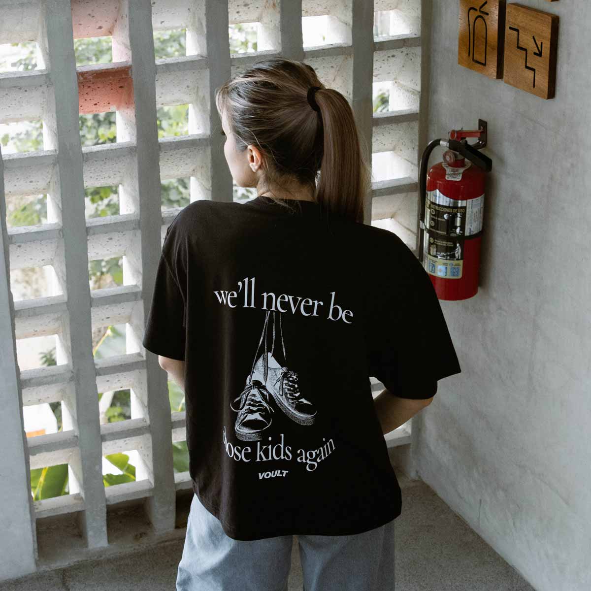 Playera IVY | Negro