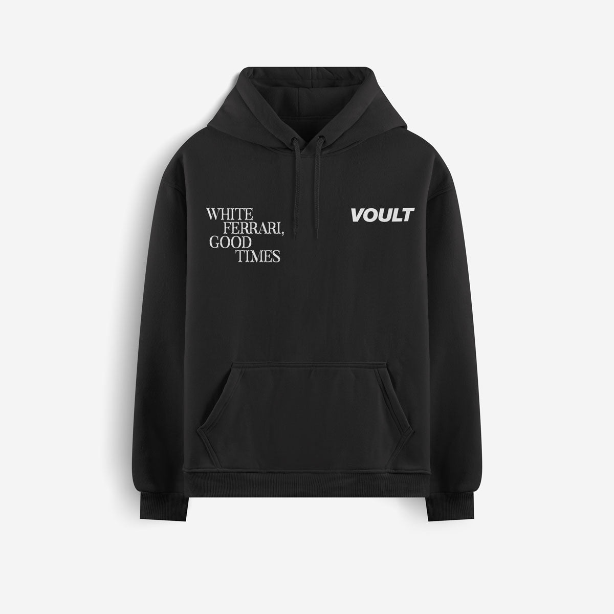 Sudadera White Ferrari | Negro