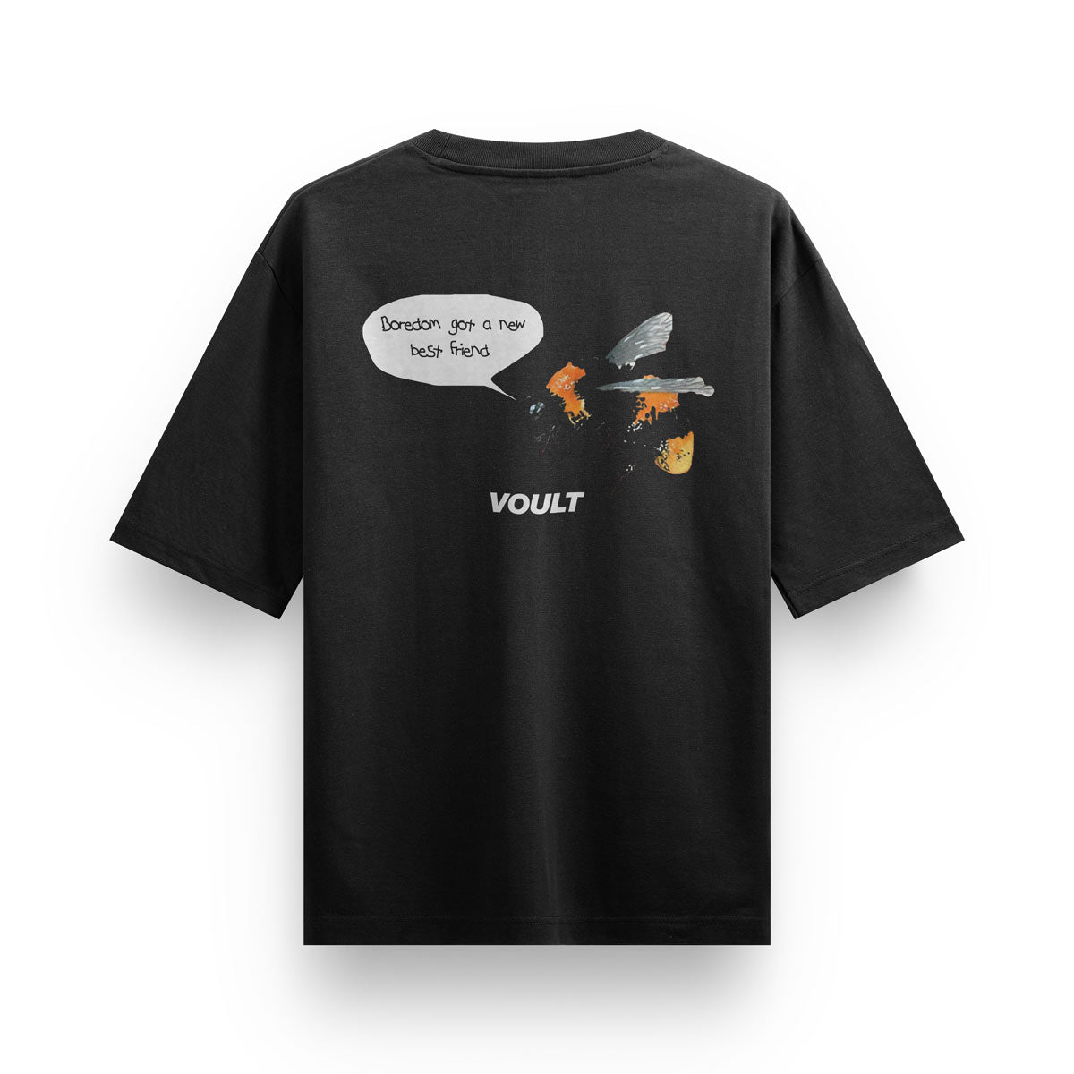 Playera Boredom | Negro