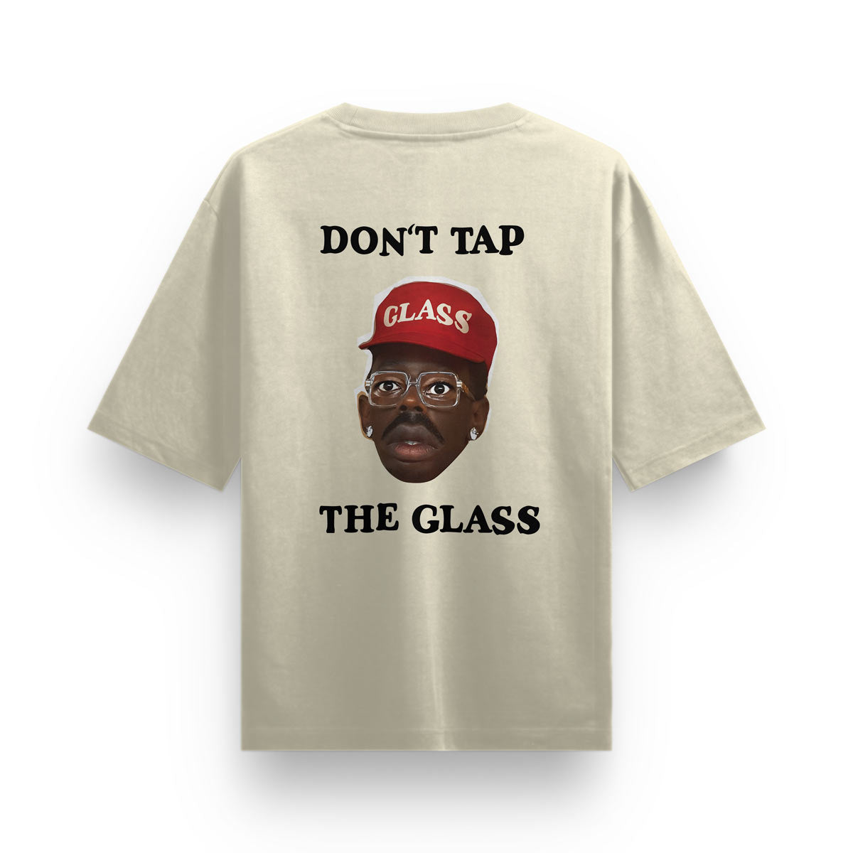 Playera Don't Tap The Glass | Beige