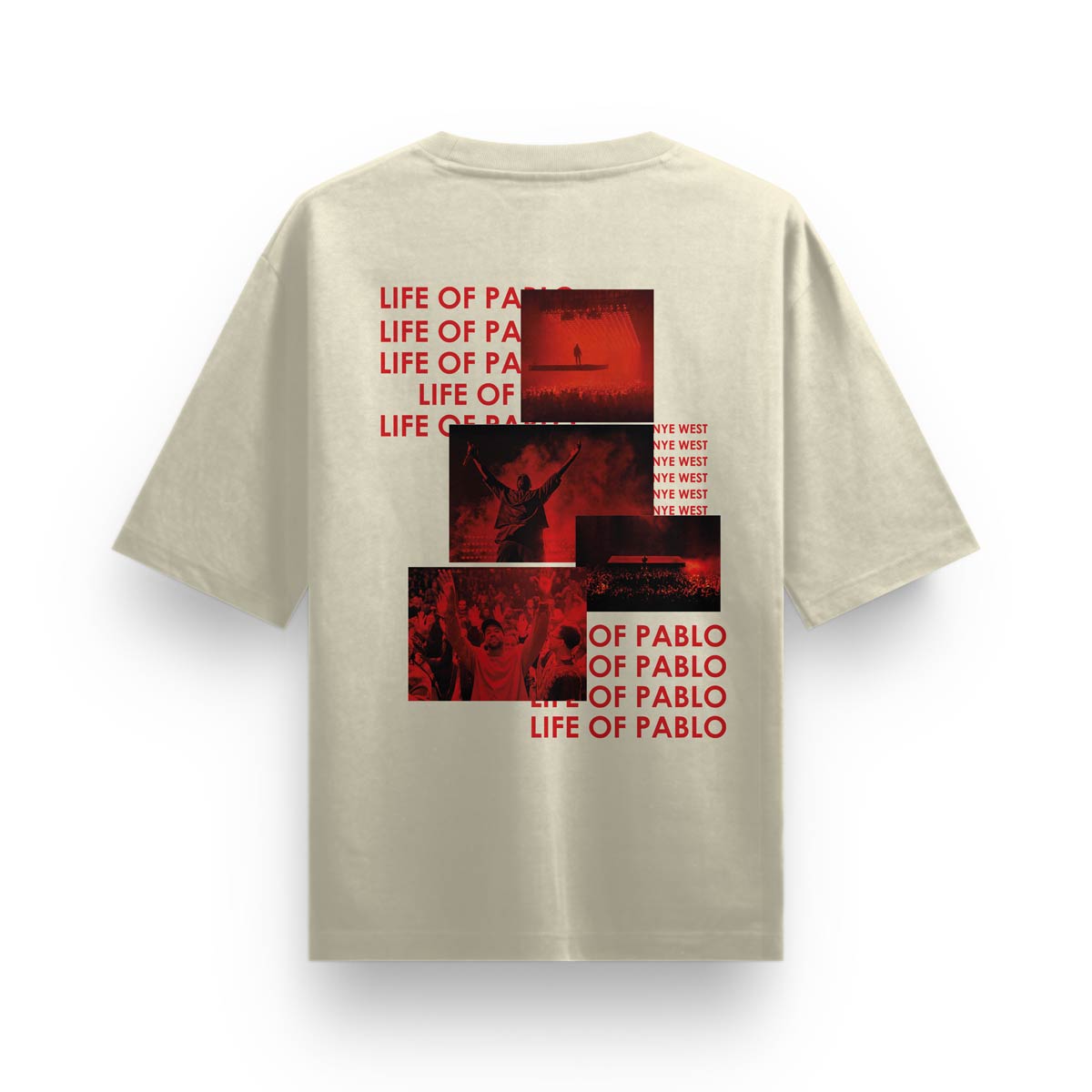 Playera The Life of Pablo | Beige