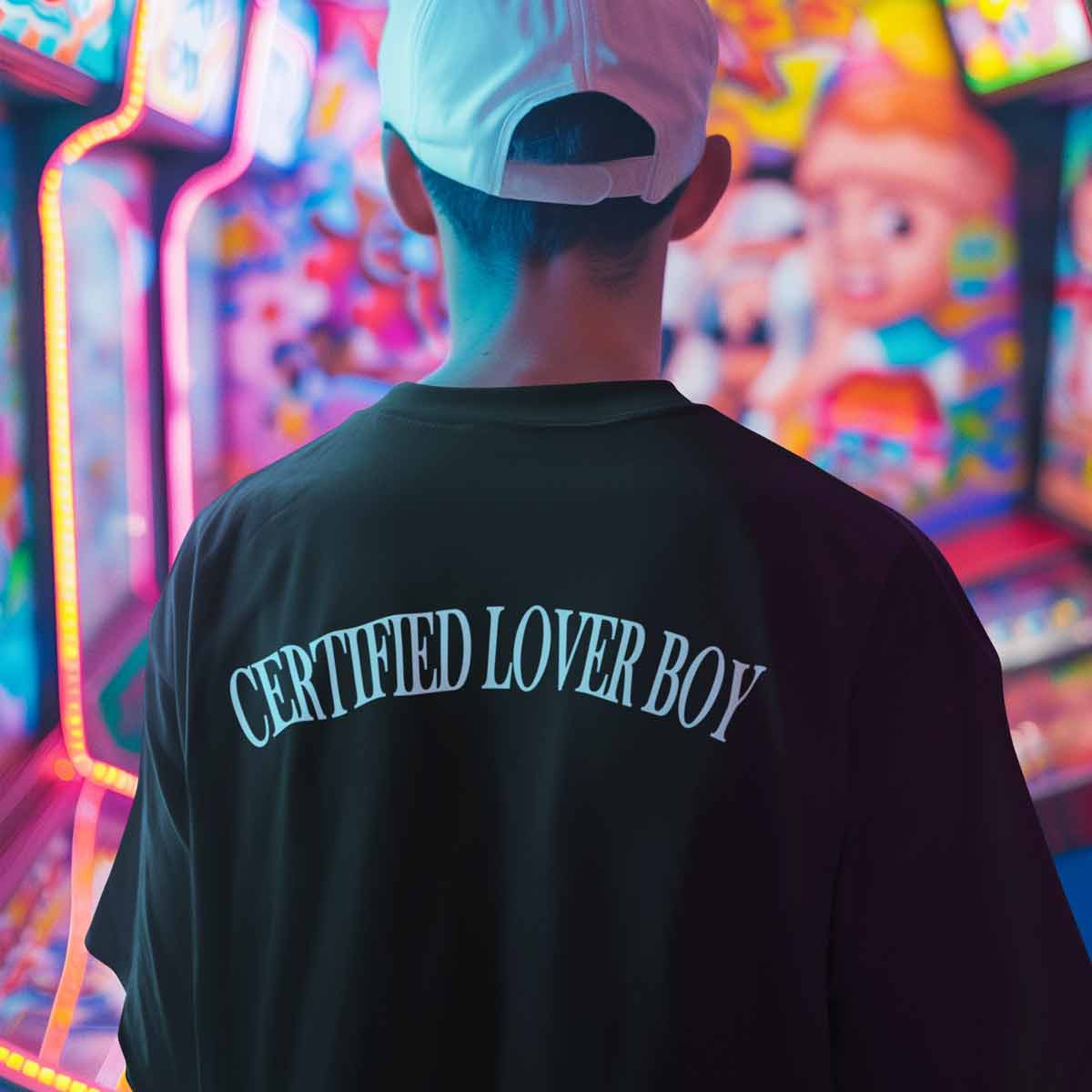 Playera Certified Lover Boy | Negro