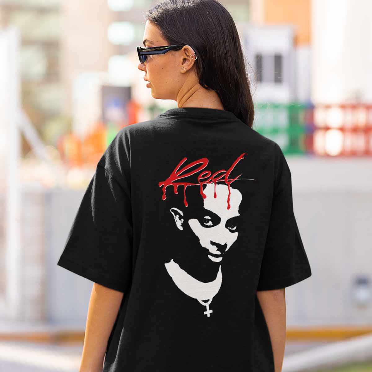 Playera Whole Lotta Red | Negro