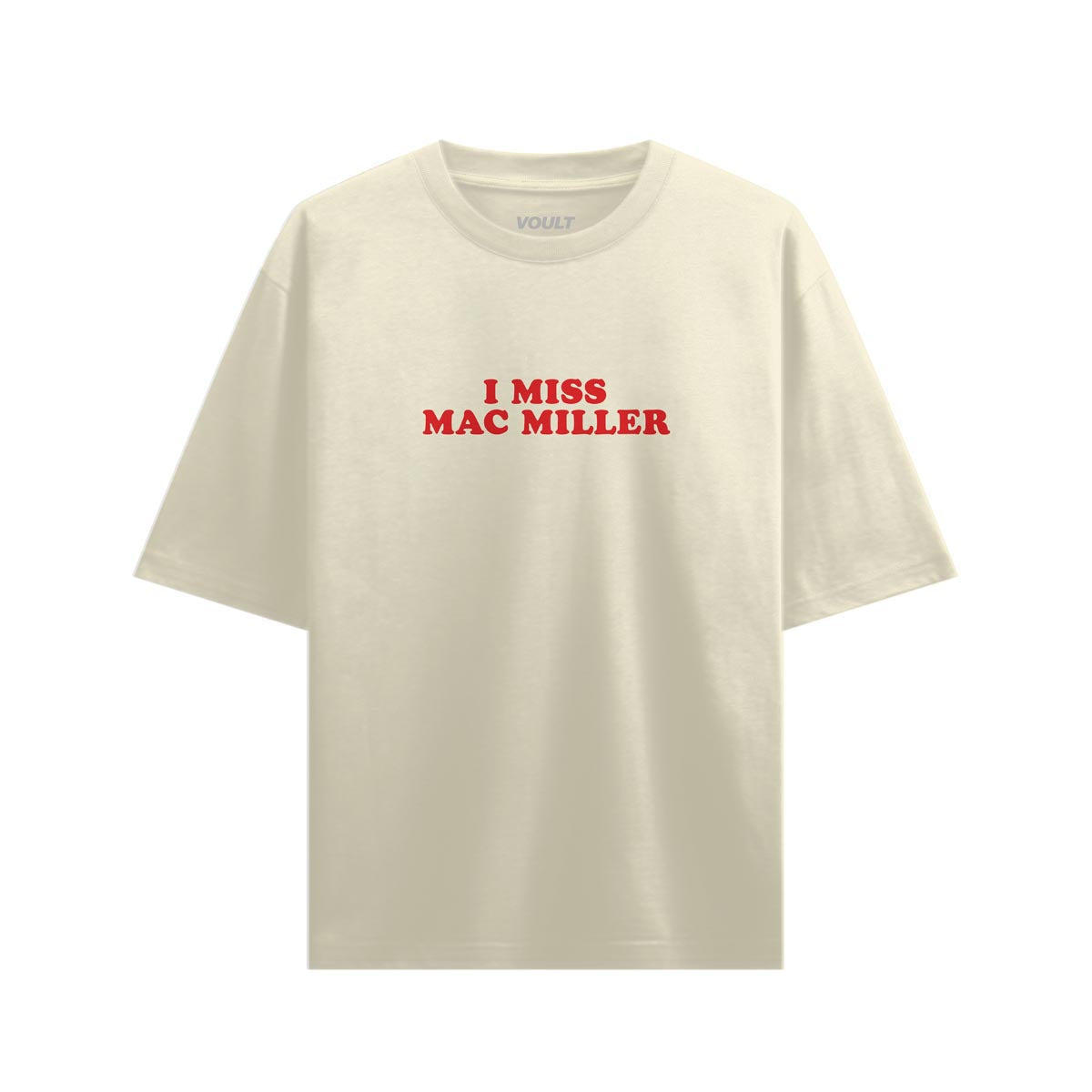 Playera I Miss Mac Miller | Beige