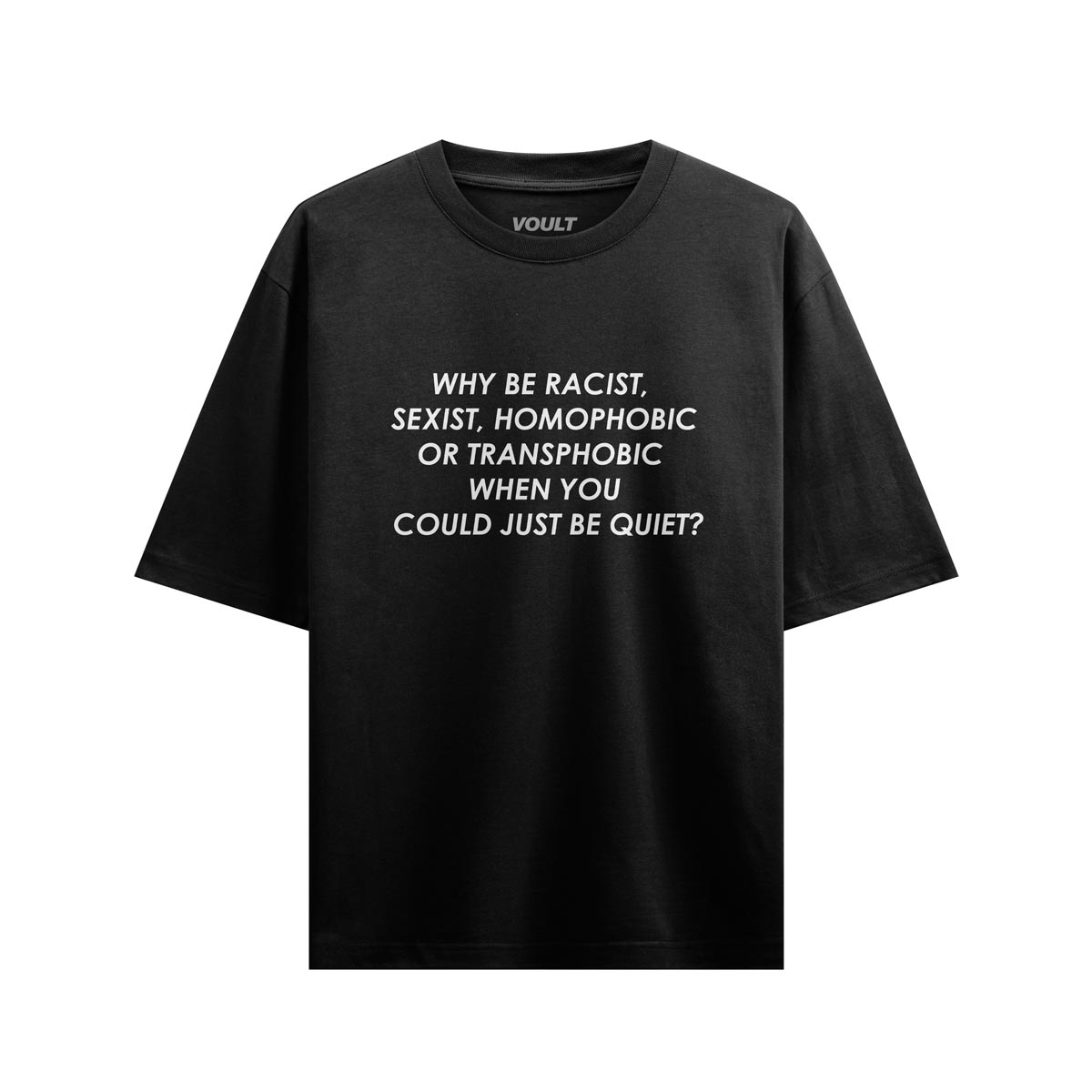 Playera Anti-Discrimination | Negro