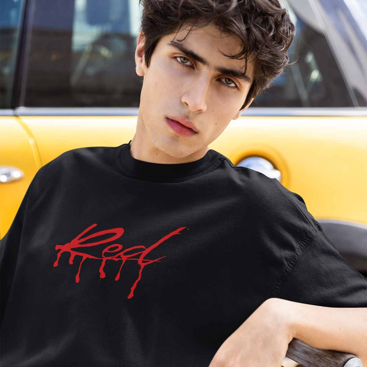 Playera Whole Lotta Red | Negro