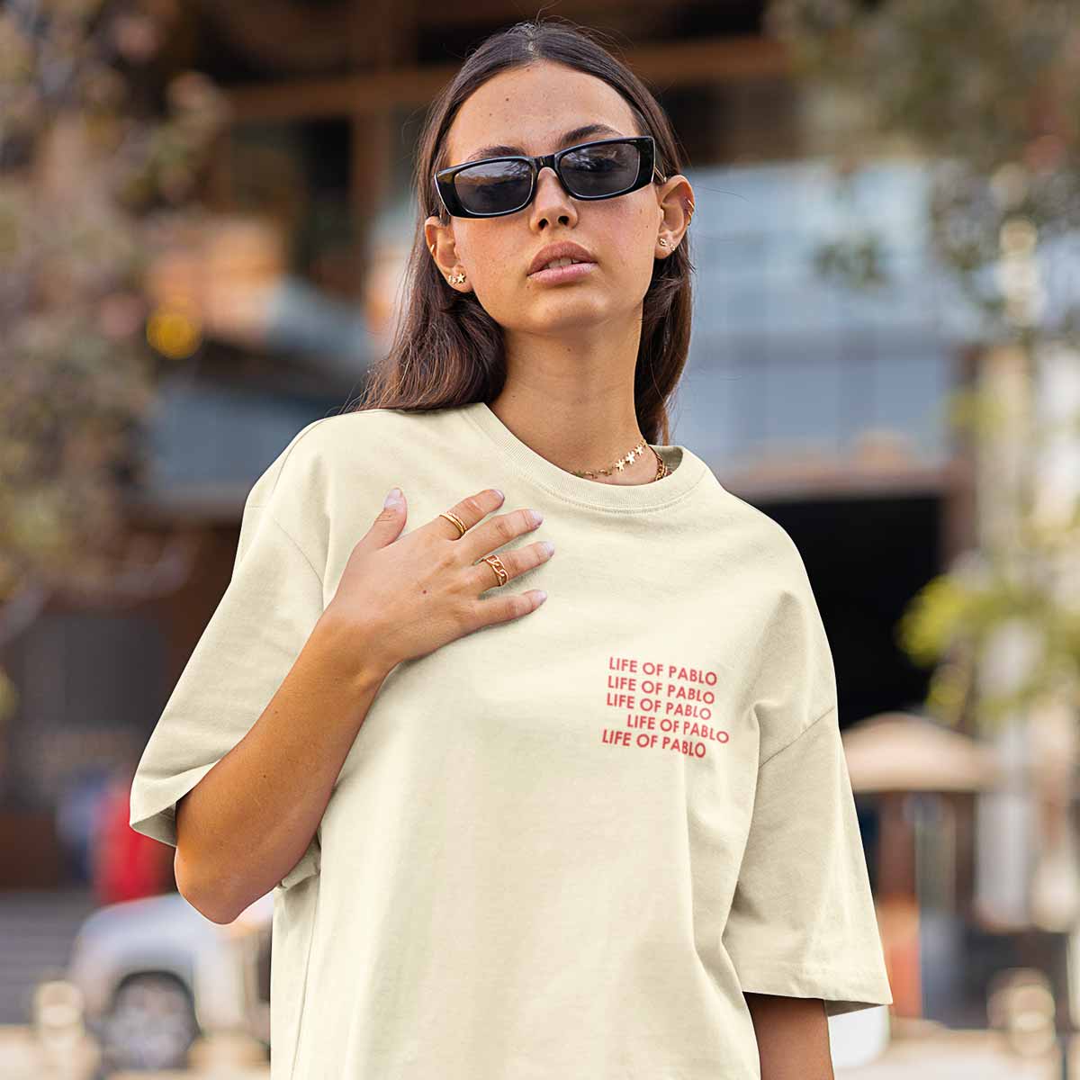Playera The Life of Pablo | Beige